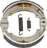 EBC "G" Grooved Organic Base Front Brake Shoes - 704G (Kawasaki KE125 / KX125 / KD125 1974–1999)