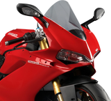 Puig Hi-Tech Parts 7621H Race Windscreen - 14-1/2" - Smoke - Panigale | Street