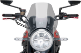 Puig Hi-Tech Parts 21347H Naked Windshield - Smoke - Z900RS/SE | Street