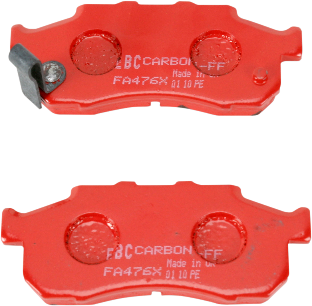 EBC FA-TT Series Semi-sintered Front Left Brake Pads - FA476X (Honda Big Red 2009–2013)