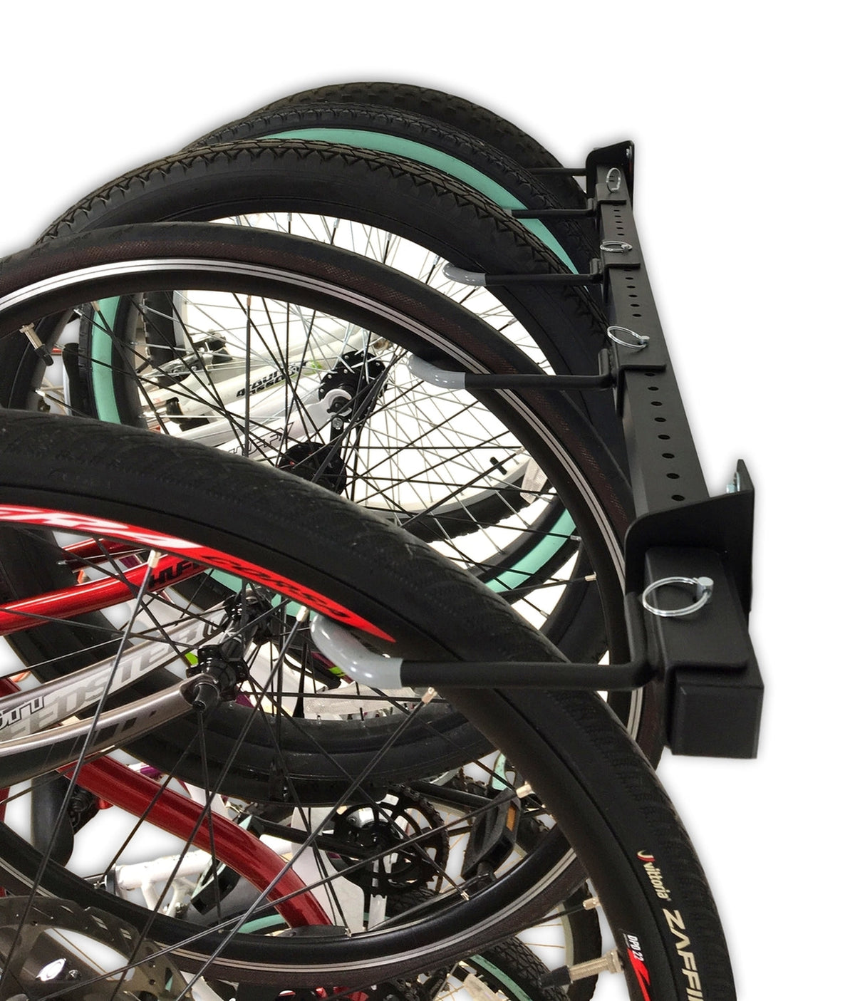 G-Bike | Adjustable Wall Storage System | Holds 5 Bikes