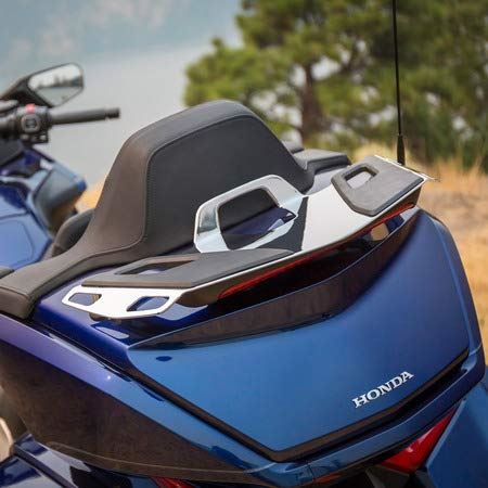 Honda - OEM Goldwing Tour Chrome Rear Trunk Rack - 2018-2019 (Open Box ...