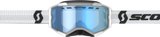 Fury Goggle Snow Cross White W/Blue