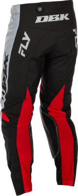 Kinetic Dbk Pants Grey/Black/Red Sz 34