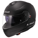 LS2 Strobe II Modular Helmet | Solid | Matte Black, Gloss Black & Gloss White | XS–5XL | 908-1011