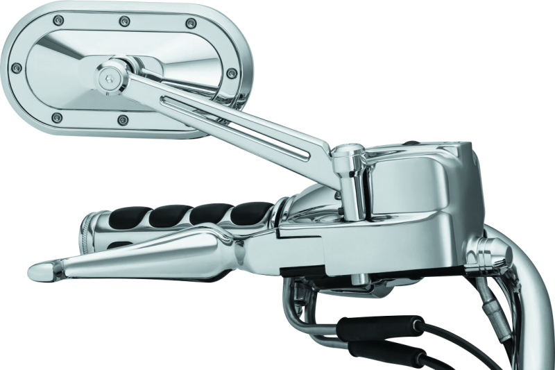 Kuryakyn Heavy Industry Mirrors Chrome - Cycle City Outdoors