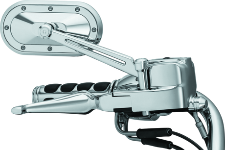 Kuryakyn Heavy Industry Mirrors Chrome - Cycle City Outdoors