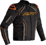 S1 Ce Jacket Blk/Gry/Neon Org Textile Sm