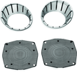 Kuryakyn LED Speaker Bezels 96-13 Touring Models Chrome - Cycle City Outdoors