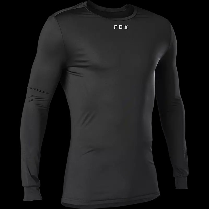 Fox Racing - Tecbase Long Sleeve Base Layer Shirt - Black - L