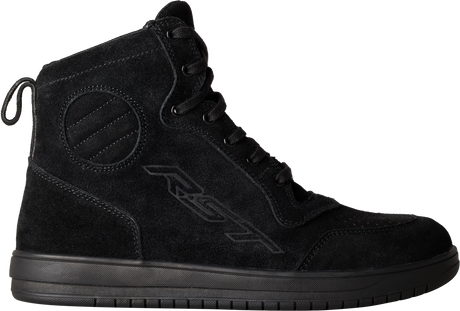 Hitop Moto Sneaker Ce Boot Black Suede  Sz 10