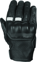 Speed and Strength Twist of Fate Leather Gloves Black/White - Small - Cycle City Outdoors