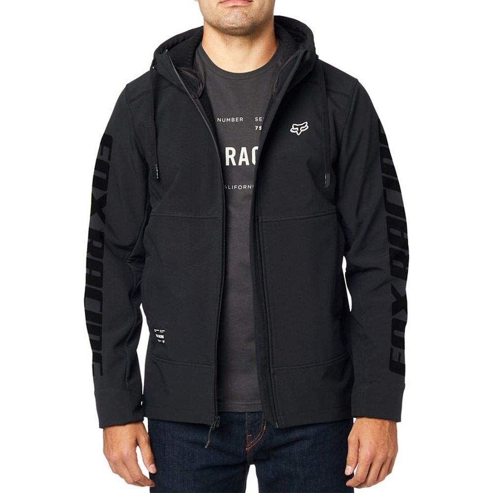 Fox Racing Men's Standard Pit Jacket, Black, Large