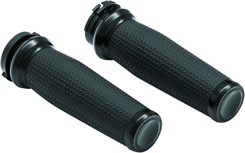 Kuryakyn Thresher Grips Dual Cable Black - Cycle City Outdoors