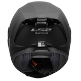 LS2 Rapid III Solid Full Face Motorcycle Helmet