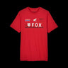 Fox X Honda Prem SS Tee Flame Red