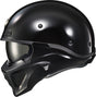 Covert X Open Face Helmet Gloss Black 2x