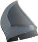 KLOCK WERKS Flare* Windshield - 10" - Dark Smoke - FLTR