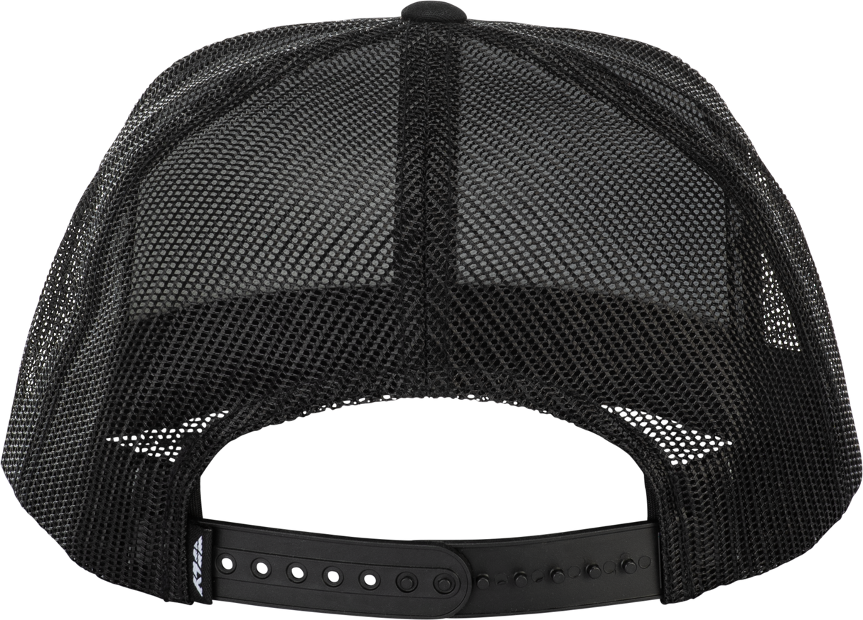 Fly Trucker Hat Black