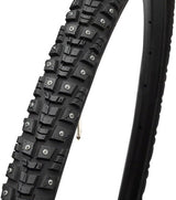45NRTH Gravdal Studded Winter Road Tire - 650bx38 | 240 Carbide Steel Studs | 33 TPI