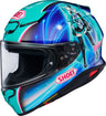 Shoei RF-1400 Hatsune Miku TC-4 Full-Face Motorcycle Helmet | AIM+ Shell & Pinlock EVO Included