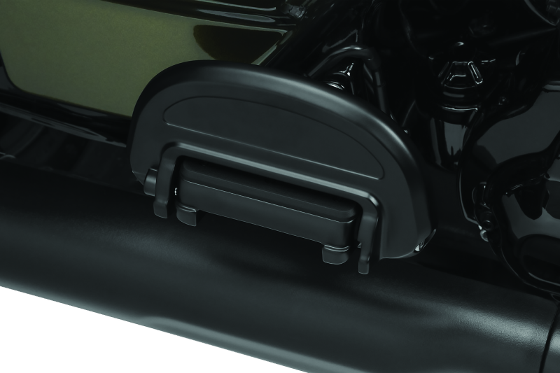 Kuryakyn Heavy Industry Passenger Floorboard Without Adapter Black - Cycle City Outdoors