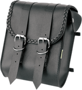 WILLIE & MAX LUGGAGE Sissy Bar Bag - Braided - Black 58481-20