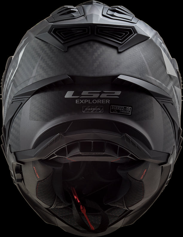 LS2 - Explorer C Focus Adventure Motorcycle Helmet W/ SunShield