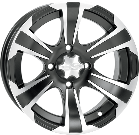 ITP Wheel - SS312 - Front - Black Machined - 14x6 - 4/156 - 4+2 1428448536B