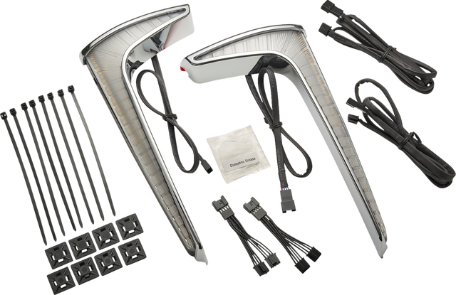 CIRO Lights - Lower Fairing - Chrome - Indian 46800