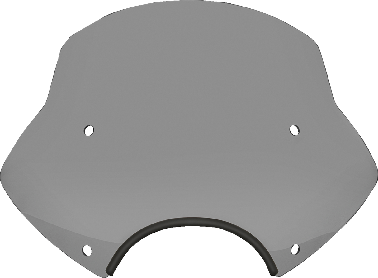 MEMPHIS SHADES Speed Demon Sportshields - 13" - 9" Headlight Cutout - Black Smoke MEP54612