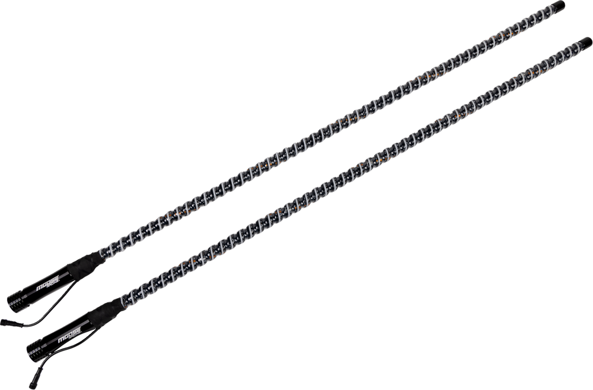 MOOSE RACING Quick Disconnect Whip Light - 4' QD-COBBTR-142-PU - Cycle City Outdoors
