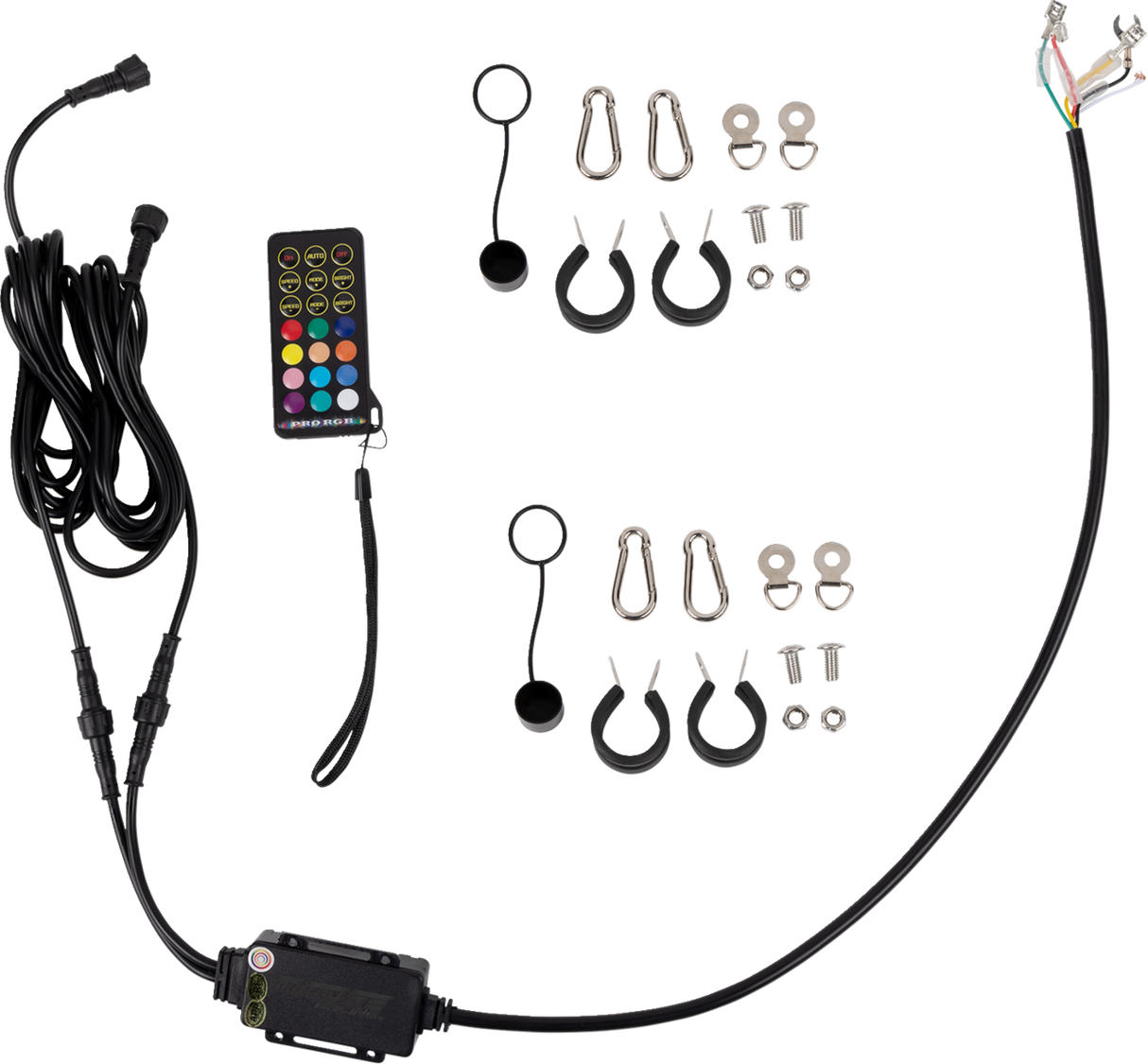 MOOSE RACING Quick Disconnect Whip Light - 3' QD-COBBTR-132-PU - Cycle City Outdoors