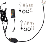 MOOSE RACING Quick Disconnect Whip Light - 3' QD-COBBTR-132-PU - Cycle City Outdoors