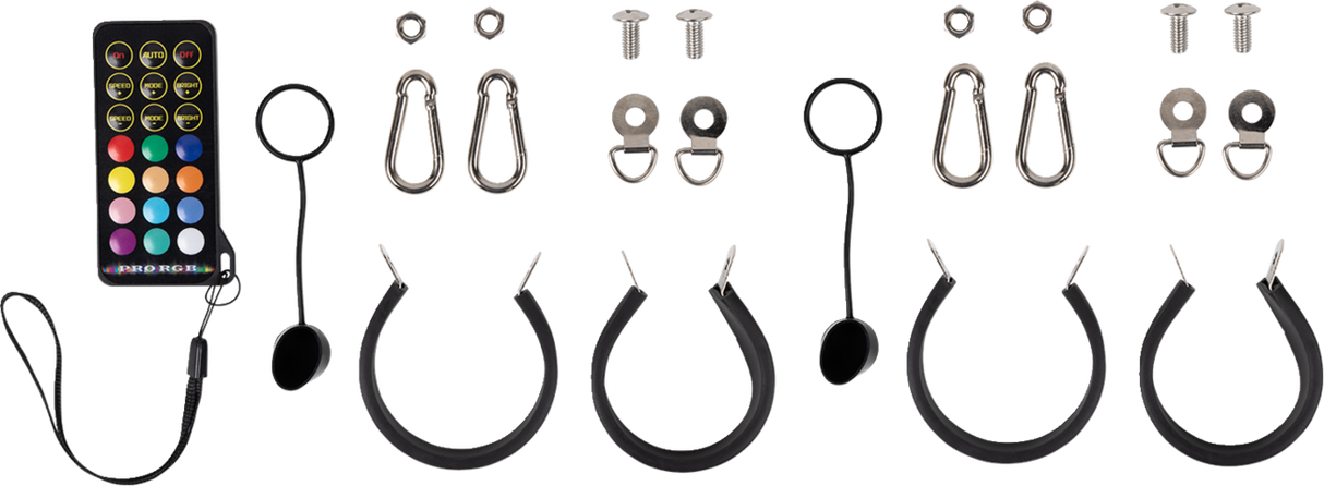 MOOSE RACING Quick Release Whip - 2' - Pair PQR-CHSBTR1.8-122-PU - Cycle City Outdoors