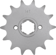 MOOSE RACING Front Sprocket - 14 Tooth - Honda 26-1153-14CRMO - Cycle City Outdoors