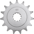 MOOSE RACING Front Sprocket - 15 Tooth - CR500R 26-1187-15CRMO - Cycle City Outdoors