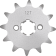 MOOSE RACING Front Sprocket - 12 Tooth - Kawasaki/Yamaha 26-2117-12CRMO - Cycle City Outdoors