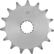 MOOSE RACING Front Sprocket - 15 Tooth - Yamaha 26-4137-15CRMO - Cycle City Outdoors