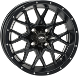 ITP Wheel - Hurricane - Front/Rear - Black - 12x7 - 4/110 - 5+2 1228627536B