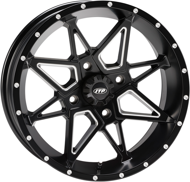 ITP Wheel - Tornado - Front/Rear - Black - 14x7 - 4/110 - 5+2 1421950727B