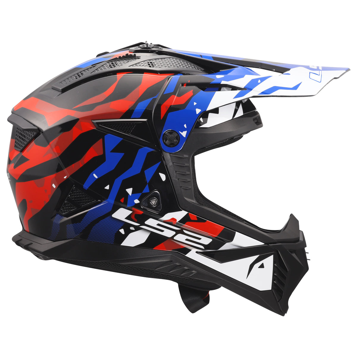 LS2 Gate II Electra Motocross Helmet | Multi-Color | XS–3XL | 708-1211