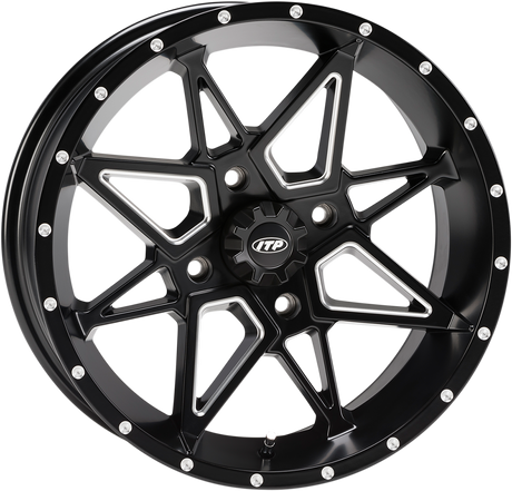 ITP Wheel - Tornado - Front/Rear - Black - 15x7 - 4/110 - 5+2 1521956727B