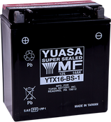 YUASA AGM Battery - YTX16-BS - .78 L YUAM32X61