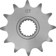 MOOSE RACING Front Sprocket - 12 Tooth - Suzuki 26-3126-12CRMO - Cycle City Outdoors