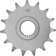 MOOSE RACING Front Sprocket - 15 Tooth - Yamaha 26-4163-15CRMO - Cycle City Outdoors