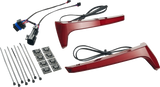 CIRO Saddlebag Lights - Red Lens - Red Turn Signal - Indian 4R110