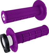 ODI Grips - MX - Half Waffle - Purple H36HWPR