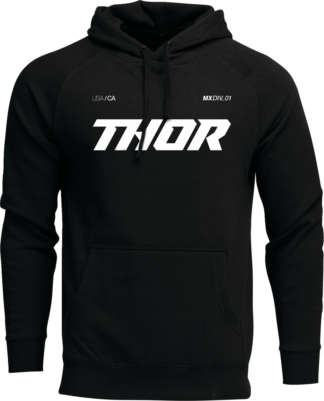 THOR Brave Pullover Hoodie - Black - 3XL 3050-6981