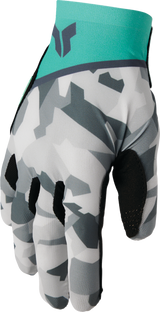 THOR Women's SPORTMODE Shadow Gloves - Teal - XL 3331-0279